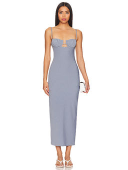Montce Swim - X Olivia Culpo Petal Long Slip Dress