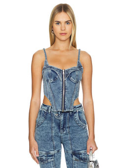 Rta - Jazzi Denim Top