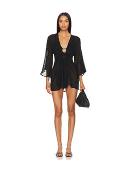 Vix Swimwear - Solid Perola Short Cover Up