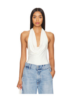 Weworewhat - Cowl Neck Bodysuit