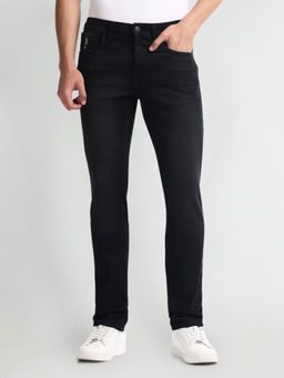 U.S. POLO ASSN. - Regallo Skinny Fit Black Jeans