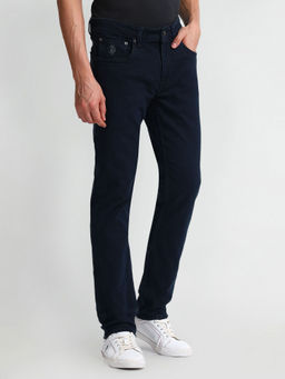 U.S. POLO ASSN. - Brandon Slim Tapered Fit Navy Blue Jeans