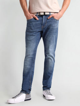 U.S. POLO ASSN. - Brandon Slim Tapered Fit Blue Jeans