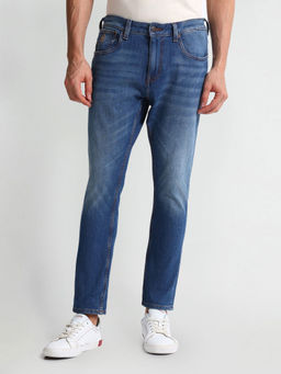 U.S. POLO ASSN. - Henry Tapered Cropped Fit Blue Jeans