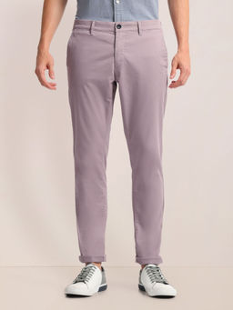 U.S. POLO ASSN. - Slim Straight Fit Satin Chinos