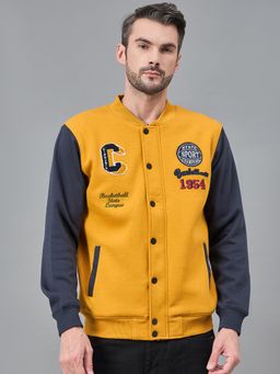 Club York - Mustard Colorblocked Jacket