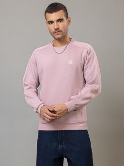 Club York - Blush Full Sleeve Round Neck Sweatshirt