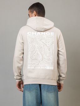 Club York - Stone Grey Full Sleeve Hoodie