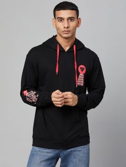 Club York - Men Black Hoodie