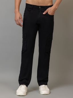 Club York - Black Baggy Fit Cargo