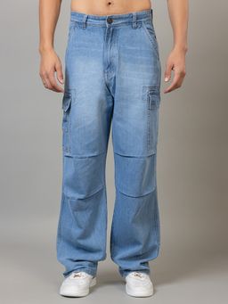 Club York - Blue Baggy Fit Cargo