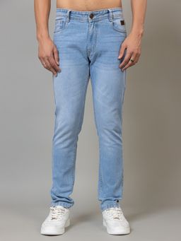 Club York - Sky Blue Narrow Fit Denim Jeans