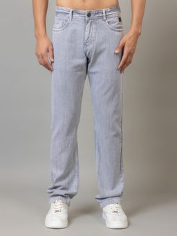 Club York - Grey Straight Fit Jeans