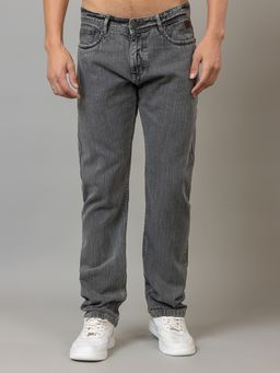 Club York - Charcoal Straight Fit Jeans