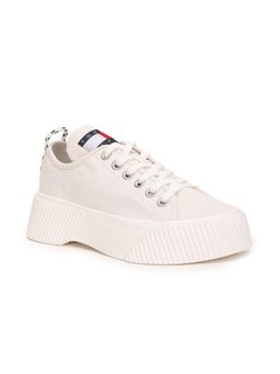 Tommy Hilfiger - Women Off White Color Sneakers