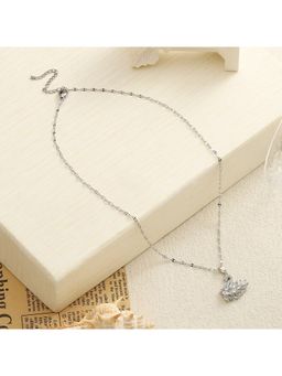 Salty - Women White Millenia Dancing Swan Necklace