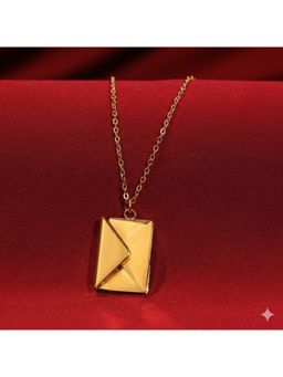 Salty - Women Gold Love Letter Necklace