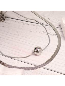 Salty - Women Silver Twilight Cascade Necklace