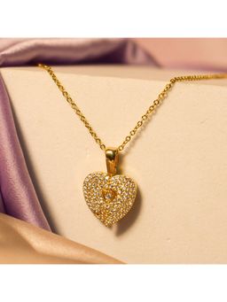 Salty - Women Zircon Laid Chic White Stone Necklace