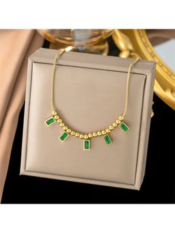 Salty - Women Isabella Emerald Green Necklace