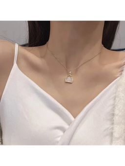Salty - Women Pocket Bling Stone Studded Necklace