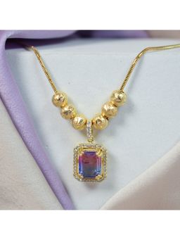 Salty - Women Romantic Whispers Purple Necklace