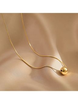 Salty - Women Dream Ball Golden Necklace