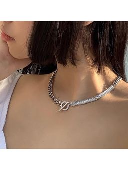 Salty - Women Luxe Link Lock Chain Necklace