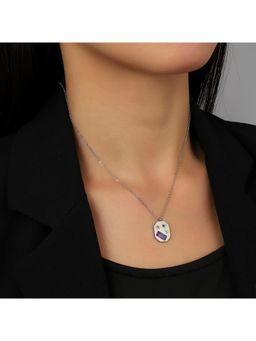 Salty - Women Classic Chic Silver Plated Necklace