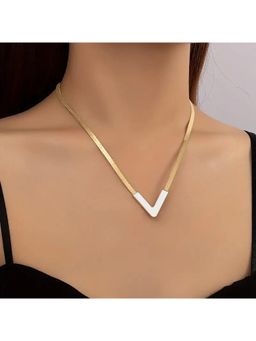 Salty - Women Soft Girl Era White Statement Necklace