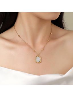 Salty - Women Gold-Silver Mystical Rose Charm Minimal Necklace