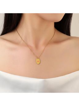 Salty - Women Orange Star Design Necklace