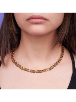 Salty - Women Geometric Chain Gold Necklace