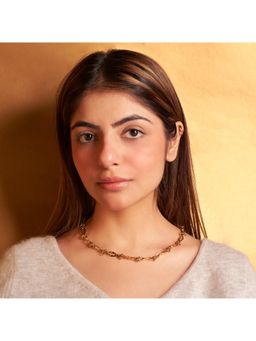 Salty - Women Twist of Fate Gold Necklace