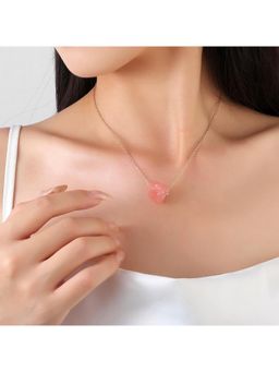 Salty - Women Pink Serene Monolith Self Love Necklace