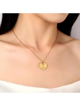 Salty - Women Golden Love Minimal Personalised Necklace