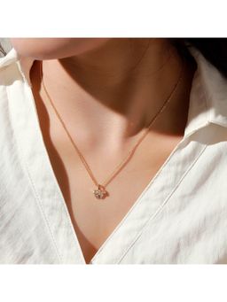 Salty - Women Sweet Bow Stone Necklace