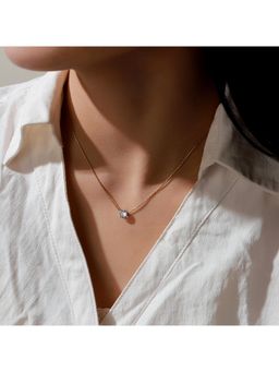 Salty - Women Dewdrop Diamond Necklace
