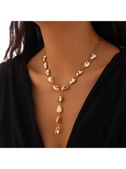 Salty - Women Golden Grace Drop Down Necklace
