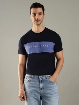 Tommy Hilfiger - Colorblock Regular Fit Cotton T-Shirt