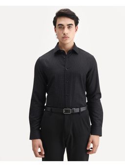 Rare Rabbit - A Luxury Hi Fashion Club Stitch Dobby Shirt