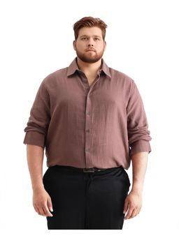 Rare Rabbit - Relaxed Fit Solid Shirt