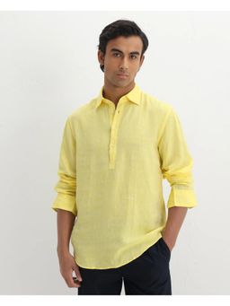 Rare Rabbit - 100% Linen Regular Fit Shirt