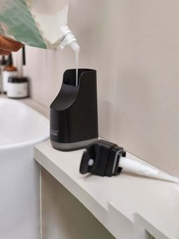 Joseph Joseph - Slim Compact Soap Pump with Matt Black Finish