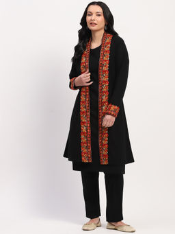 ME & I - Acrylic Embroidered Shrug For Women