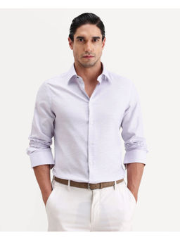 Rare Rabbit - Purple Checks Regular Shirt