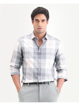 Rare Rabbit - Multi-Color Checks Regular Shirt