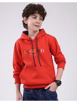 Monte Carlo - Boys Regular Fit Printed Pull On Closure Full Sleeve Sweatshirt