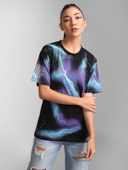 Kazo - Lightning Blue Graphic T-Shirt
