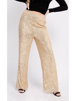 Little Mistress - Gold Sequin Trousers